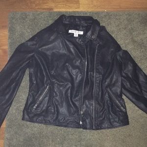 Faux Leather Jacket